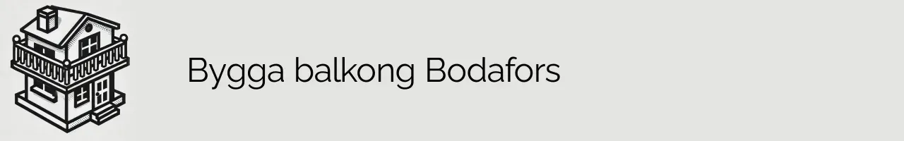 Bygga balkong Bodafors